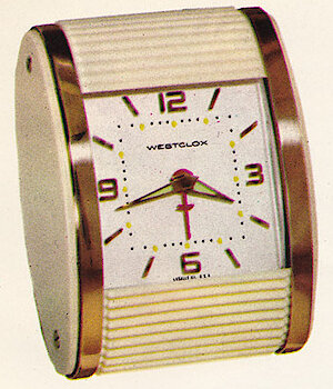 Westclox Travalarm Ivory. 1963 - 1964 Westclox Clock and Watch Catalog, USA; Westclox; LaSalle - Peru Illinois -> 3