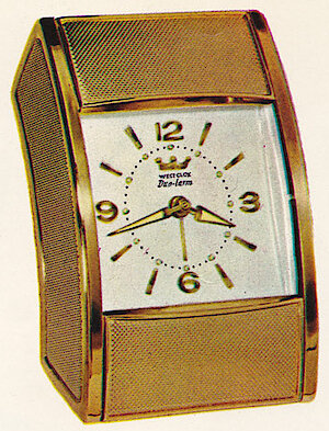 Westclox Deluxe Travalarm Gold. 1963 - 1964 Westclox Clock and Watch Catalog, USA; Westclox; LaSalle - Peru Illinois -> 3