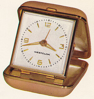 Westclox Touralarm Tan. 1963 - 1964 Westclox Clock and Watch Catalog, USA; Westclox; LaSalle - Peru Illinois -> 3