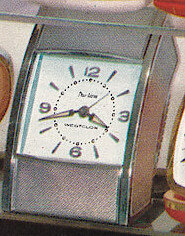 Westclox Deluxe Travalarm Silver. 1963 - 1964 Westclox Clock and Watch Catalog, USA; Westclox; LaSalle - Peru Illinois -> 3