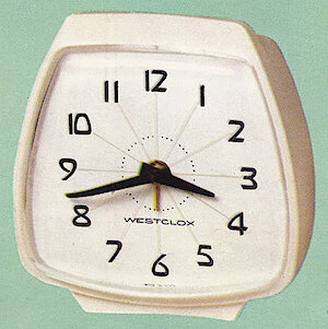 Westclox Crest Ivory Plain. 1963 - 1964 Westclox Clock and Watch Catalog, USA; Westclox; LaSalle - Peru Illinois -> 5