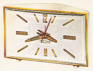 Westclox Aspen Antique White. 1963 - 1964 Westclox Clock and Watch Catalog, USA; Westclox; LaSalle - Peru Illinois -> 7