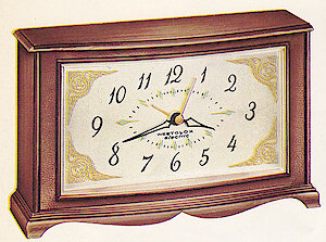 Westclox Award 2 Walnut. 1963 - 1964 Westclox Clock and Watch Catalog, USA; Westclox; LaSalle - Peru Illinois -> 8