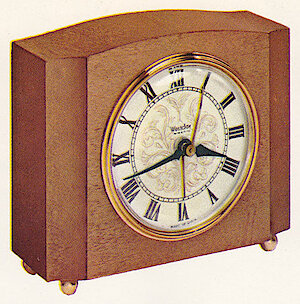 Westclox Sheraton Maple. 1963 - 1964 Westclox Clock and Watch Catalog, USA; Westclox; LaSalle - Peru Illinois -> 8
