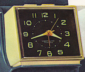 Westclox Dunbar Drowse Yellow. 1963 - 1964 Westclox Clock and Watch Catalog, USA; Westclox; LaSalle - Peru Illinois -> 8