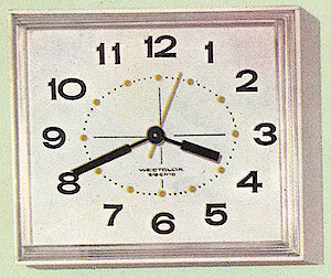 Westclox Nile White. 1963 - 1964 Westclox Clock and Watch Catalog, USA; Westclox; LaSalle - Peru Illinois -> 13