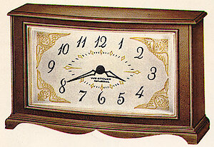 Westclox Award 2 Walnut Battery. 1963 - 1964 Westclox Clock and Watch Catalog, USA; Westclox; LaSalle - Peru Illinois -> 15