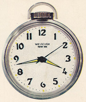 Westclox Pocket Ben Style 6 Sweep Second Hand Luminous. 1963 - 1964 Westclox Clock and Watch Catalog, USA; Westclox; LaSalle - Peru Illinois -> 17