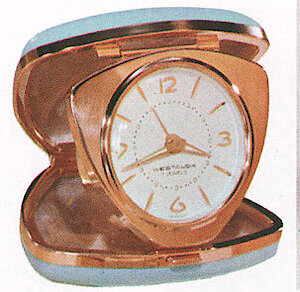 Westclox Travalette 7 Jewel Blue Mist. Westclox Canada 1962 Catalog -> 4