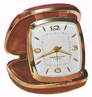 Westclox Travette 7 Jewel Tan. Westclox Canada 1962 Catalog -> 4