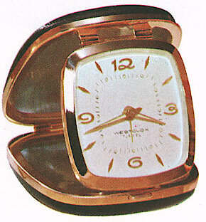 Westclox Travette 7 Jewel Black. Westclox Canada 1962 Catalog -> 4