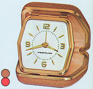 Westclox Travelmate Ii Red. 1964 - 65 Westclox Catalog -> 16