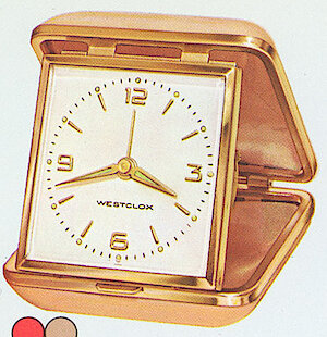 Westclox Touralarm Ii Tan. 1964 - 65 Westclox Catalog -> 17