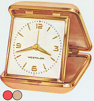 Westclox Touralarm Ii Red. 1964 - 65 Westclox Catalog -> 17