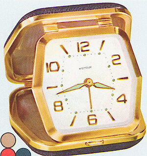 Westclox Travelmate Black. 1964 - 65 Westclox Catalog -> 17