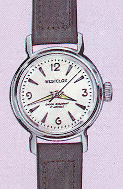 Westclox Crown Line 38104. 1964 - 65 Westclox Catalog -> 22