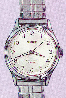 Westclox Crown Line 38106. 1964 - 65 Westclox Catalog -> 22