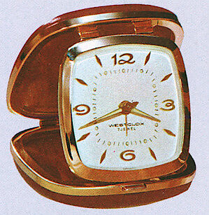 Westclox Travette 7 Jewel Tan. Westclox Canada 1964 Catalog -> 4