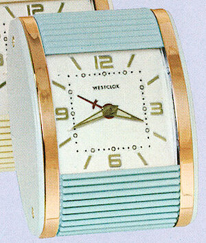 Westclox Travalarm Danube Blue. Westclox Canada 1964 Catalog -> 4