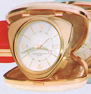 Westclox Travalette 7 Jewel White. Westclox Canada 1964 Catalog -> 5