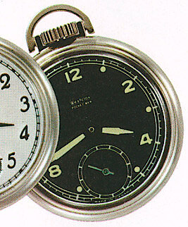 Westclox Pocket Ben Style 6 Small Second Hand Luminous Black Dial. Westclox Canada 1964 Catalog -> 9