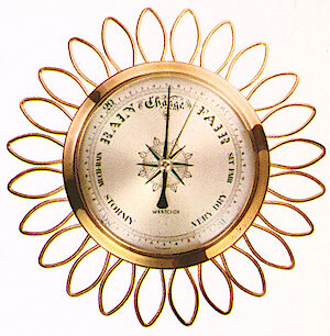 Westclox Canada Frill Barometer Brass. Westclox Canada 1964 Catalog -> 12