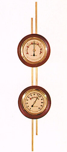 Westclox Canada 119 Barometer Thermometer. Westclox Canada 1964 Catalog -> 12