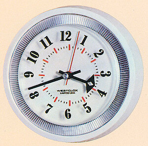 Westclox Lighted Dial Wall White. Westclox 1965 - 66 Catalog -> 15