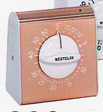 Westclox Lookout Portable Timer Copper. Westclox 1965 - 66 Catalog -> 16