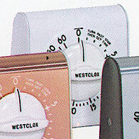 Westclox Lookout Portable Timer White. Westclox 1965 - 66 Catalog -> 16