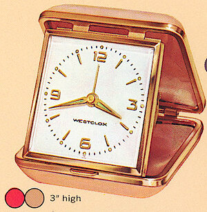 Westclox Touralarm Ii Red. Westclox 1965 - 66 Catalog -> 24