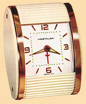 Westclox Travalarm Ivory. Westclox 1965 - 66 Catalog -> 25