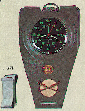 Westclox Johnny Zero Combat Pocket Watch. Westclox 1965 - 66 Catalog -> 28