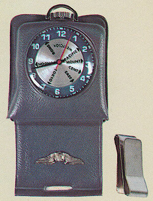 Westclox Johnny Zero Air Force Style Pocket Watch. Westclox 1965 - 66 Catalog -> 28