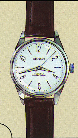 Westclox Crown Line 38102. Westclox 1965 - 66 Catalog -> 30