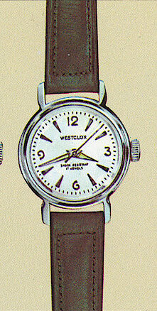 Westclox Crown Line 38104. Westclox 1965 - 66 Catalog -> 30