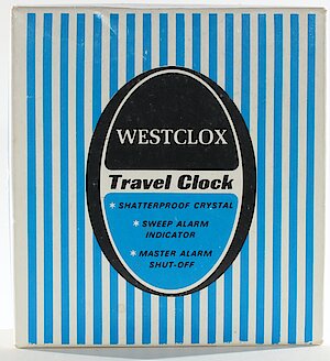 Westclox Travel Ben Pillow Shaped Case Tan Japan