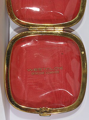 Westclox Travette Deluxe Red