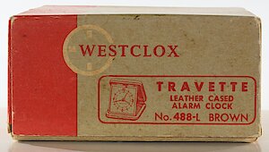 Westclox Travette Brown 1959