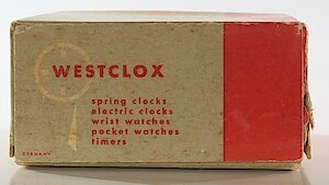 Westclox Travette Brown 1959