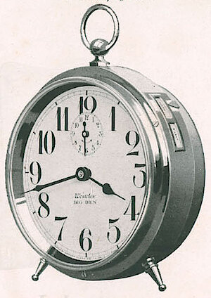 Westclox Big Ben Style 1a Non Luminous. F. P. May Hardware Company 1922 -> 329