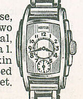 Westclox Wrist Ben Style 1 Metal Bracelet. Unknown Catalog 1938 -> 1130