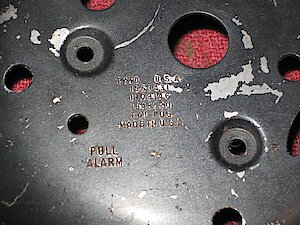 Westclox Big Ben Style 5a Loud Alarm Black Luminous. Big 5a Lum 5-39 Back 1