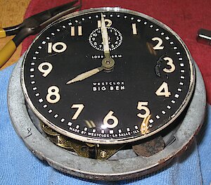 Westclox Big Ben Style 5a Loud Alarm Black Luminous