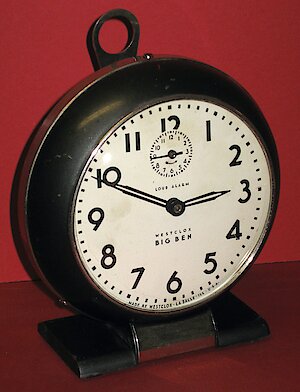 Westclox Big Ben Style 5a Loud Alarm Black Plain