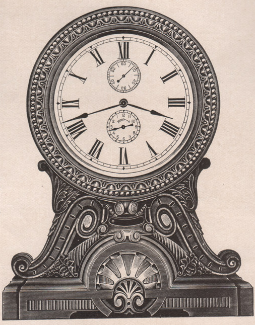 Seth Thomas Long Alarm 1909 - 1910 Seth Thomas Clock Company Catalog No. 675 -> 2