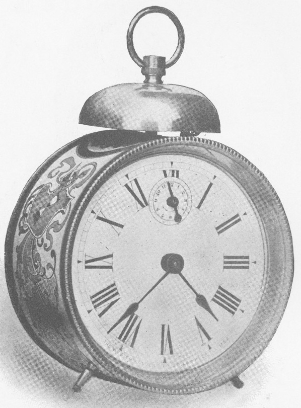 Westclox Heraldic Enameled Alarm 1902 Catalog, The Western Clock Mfg. Company; LaSalle; Illinois; U.S.A. -> 8