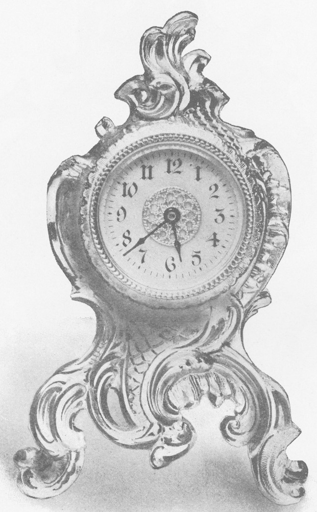Westclox Tourenne Gold Plate 1902 Catalog, The Western Clock Mfg. Company; LaSalle; Illinois; U.S.A. -> 22