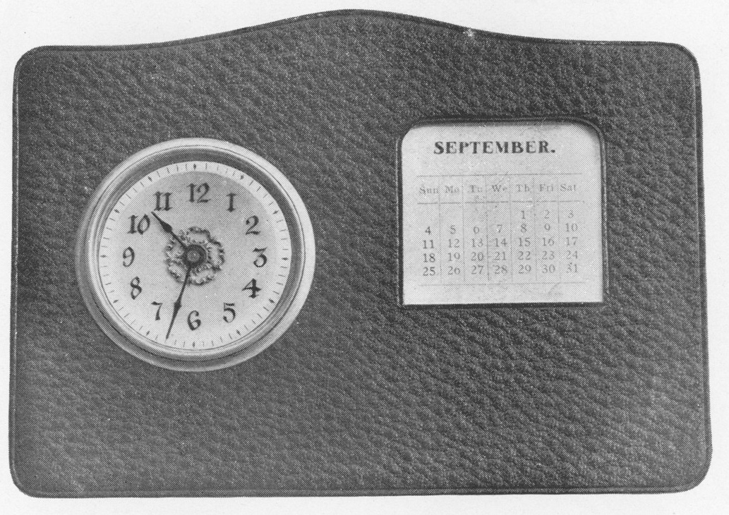 Westclox Leather Calendar 1904 Western Clock Mfg. Co. Catalog (missing pp. 21 - 24); La Salle; Illinois -> 39