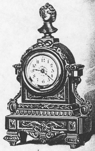 Westclox Windsor Bronze Finish 1907 Western Clock Manufacturing Company Catalog - PHOTOCOPY -> 26